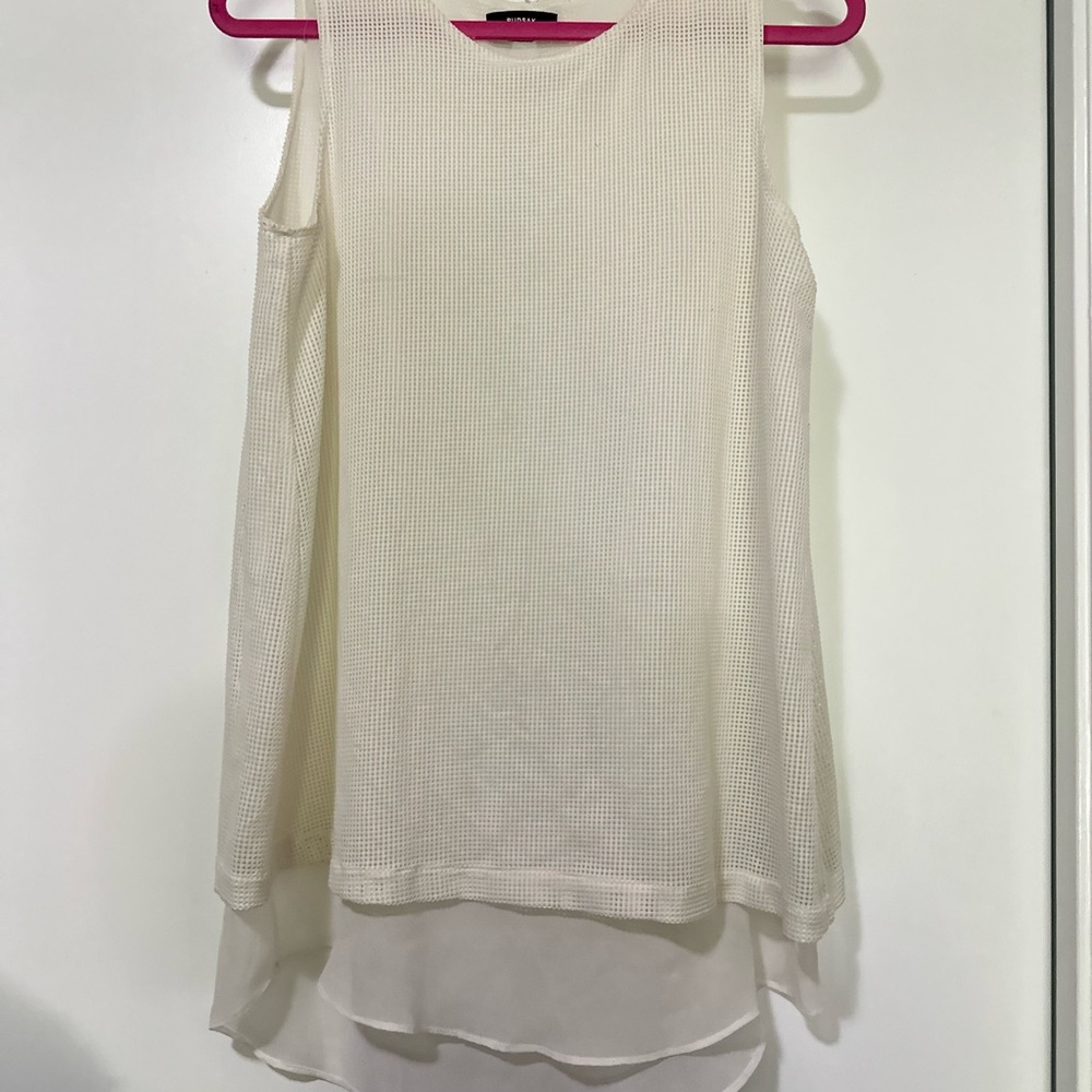 RUDSAK Cream Layered Women's Blouse